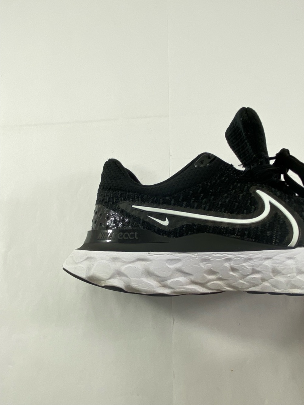 Nike React Infinity Run Flyknit 3 FK DD3024-001 Black Women’s 9 Running Shoes - Picture 12 of 16